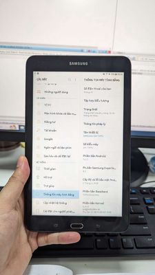 Samsung tab E 8inch,lắp sim 4G máy đẹp 99%