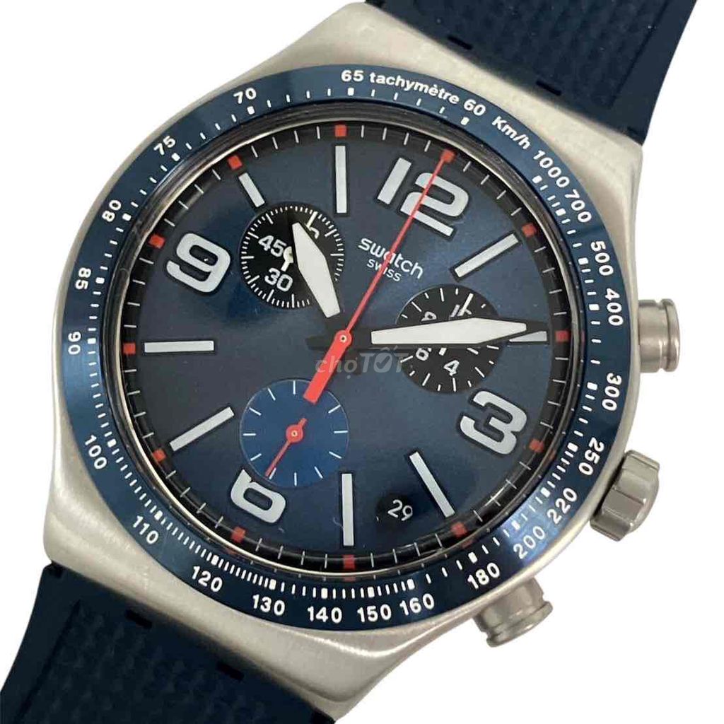 Đồng hồ Swatch Thụy Sĩ Xanh dương Thép không gỉ. Mua bán Đồng hồ tại Quận Tân Phú Tp Hồ Chí Minh được đăng bởi Nam hình 1