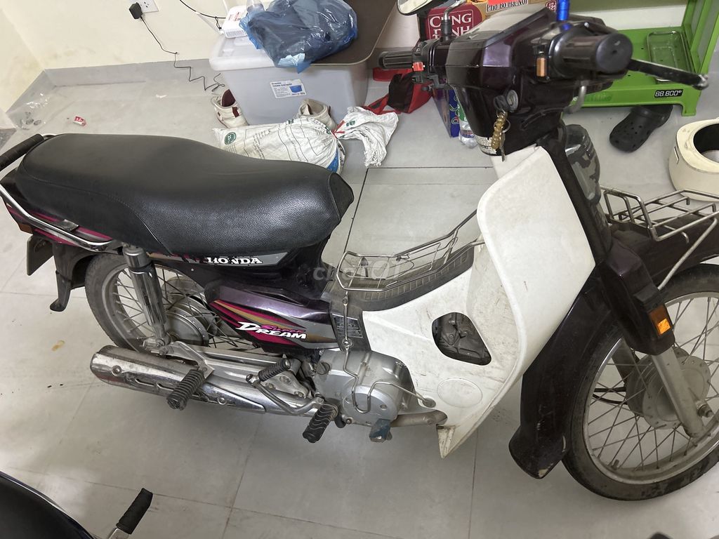 Honda Dream Viet белый фиолетовый