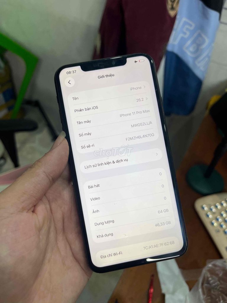 Apple iPhone 11 Pro Max 64GB Xám. Mua bán Điện thoại tại Thành phố Thủ Dầu Một Bình Dương được đăng bởi Bảo hình 1