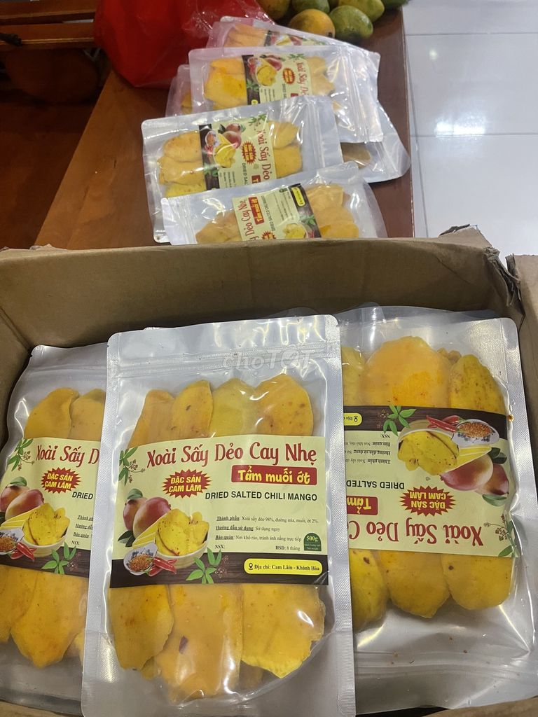 XOÀI SẤY DẺO ĐẶC SẢN QUÊ KHÁNH HOÀ. Mua bán Đồ ăn, thực phẩm và các loại khác tại Quận Gò Vấp Tp Hồ Chí Minh được đăng bởi Việt Long hình 3