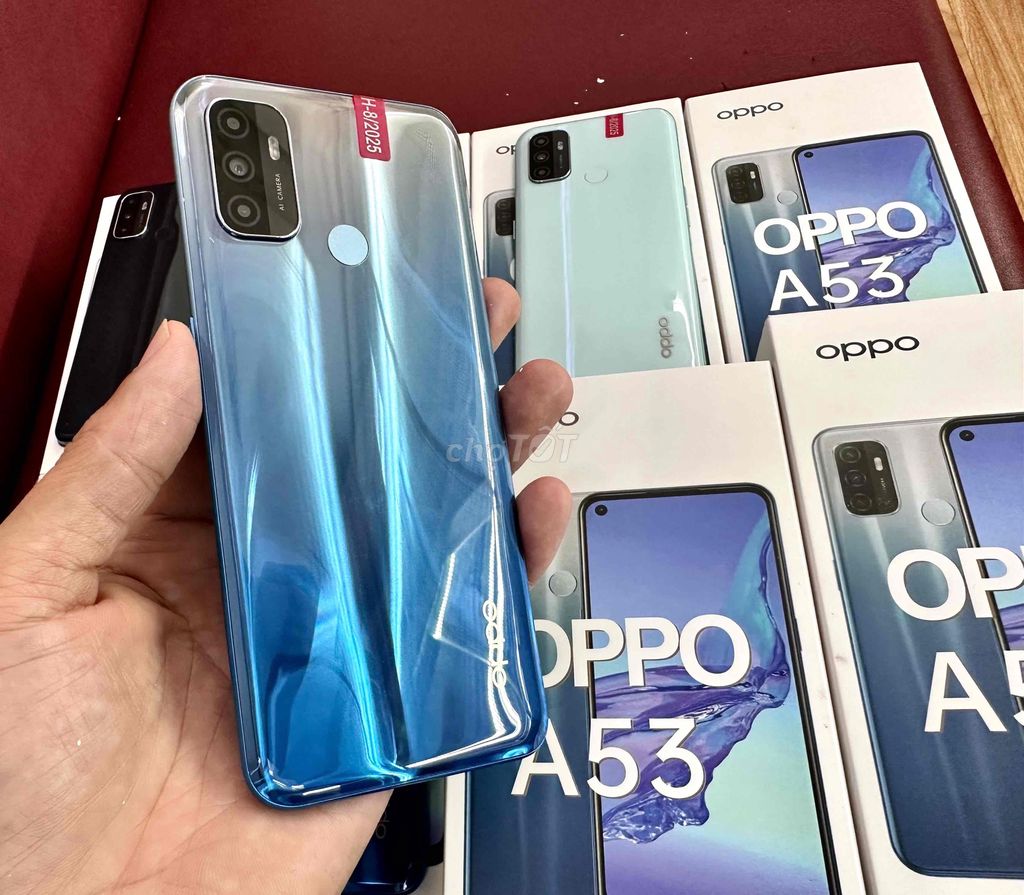 Oppo A53 128GB Xanh Mới 100%. Mua bán Điện thoại tại Thành phố Nha Trang Khánh Hòa được đăng bởi Ngọc Thắng Smartphone hình 1