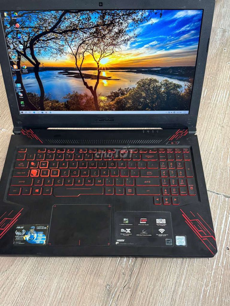 ASUS TUF GAMING FX504GD i5-8300H 15.6 inch. Mua bán Laptop tại Thành phố Nha Trang Khánh Hòa được đăng bởi Vi Tính Nguyễn Lâm hình 1