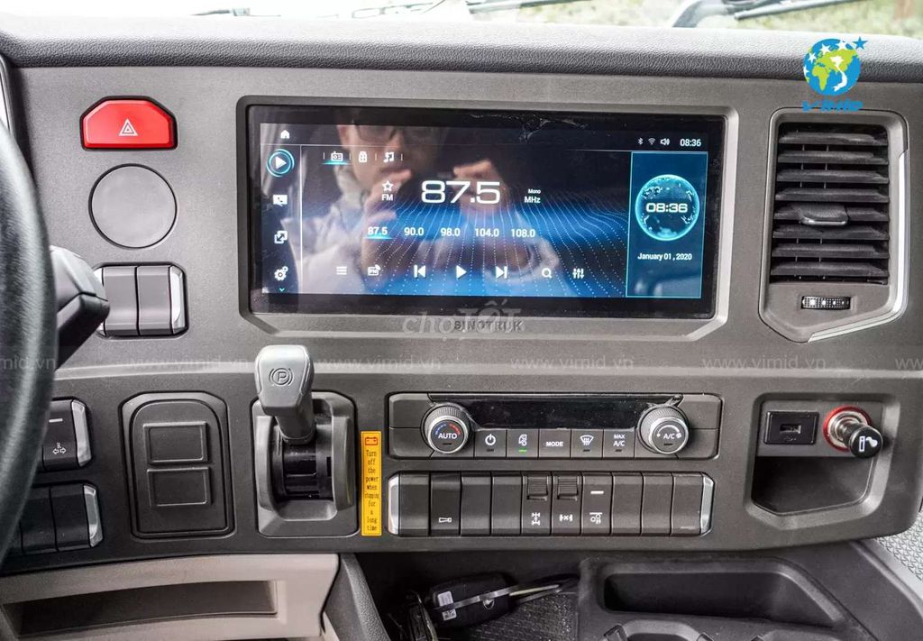 Xe tải Max 3 chân 14 tấn Khung mui 280hp.. Mua bán Xe tải, xe ben tại Thành phố Biên Hòa Đồng Nai được đăng bởi Howo vimid hình 18