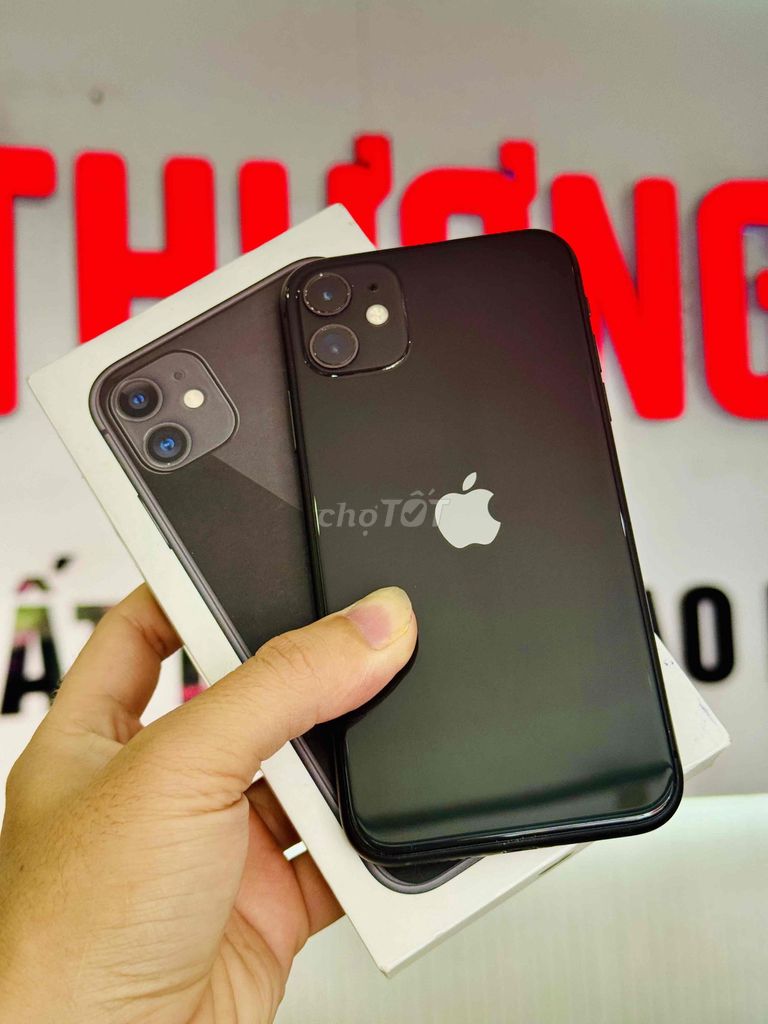 Apple iPhone 11 128GB VNA Đen. Mua bán Điện thoại tại Quận Thanh Khê Đà Nẵng được đăng bởi Thương Mobile hình 1