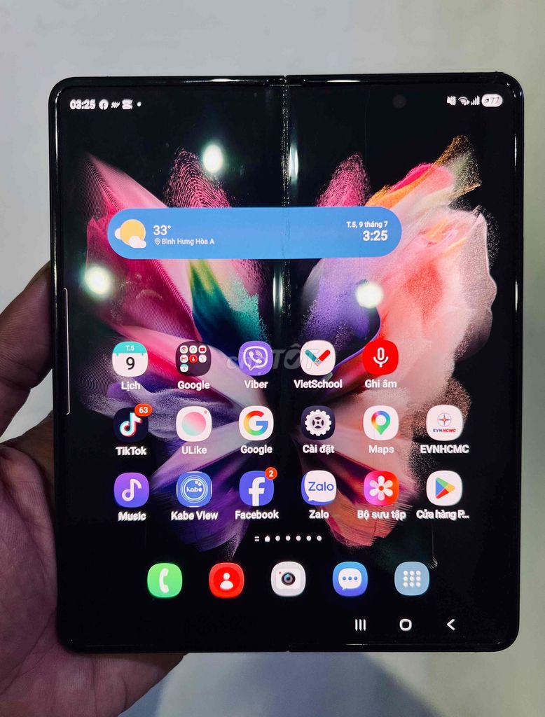 Samsung Z Fold 3 256GB Đen. Mua bán Điện thoại tại Quận Bình Tân Tp Hồ Chí Minh được đăng bởi Phúc Nguyên hình 1