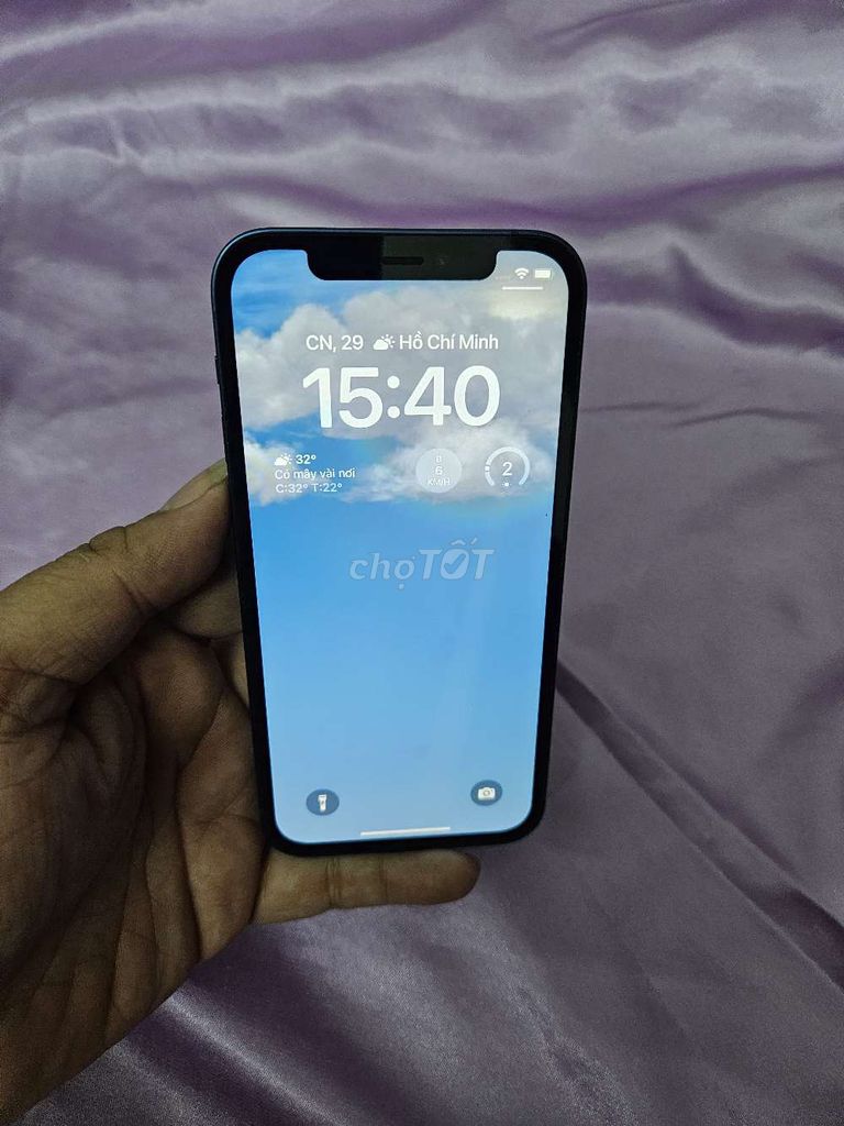 Iphone 12 quốc tế 128gb face id truetone màn ok