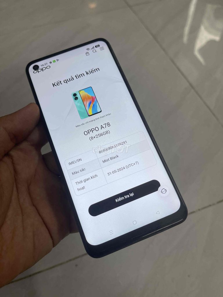 Oppo A78 256GB Chính hãng Việt Nam - Ko phải nhái. Mua bán Điện thoại tại Quận 8 Tp Hồ Chí Minh được đăng bởi điện thoại giá rẻ  hình 1