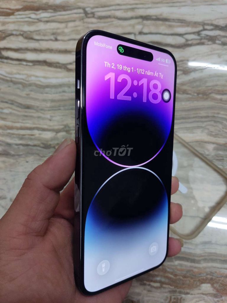 Apple iPhone 14 Pro Max Tím Đã sử dụng. Mua bán Điện thoại tại Huyện Mộ Đức Quảng Ngãi được đăng bởi Đức Luân hình 1