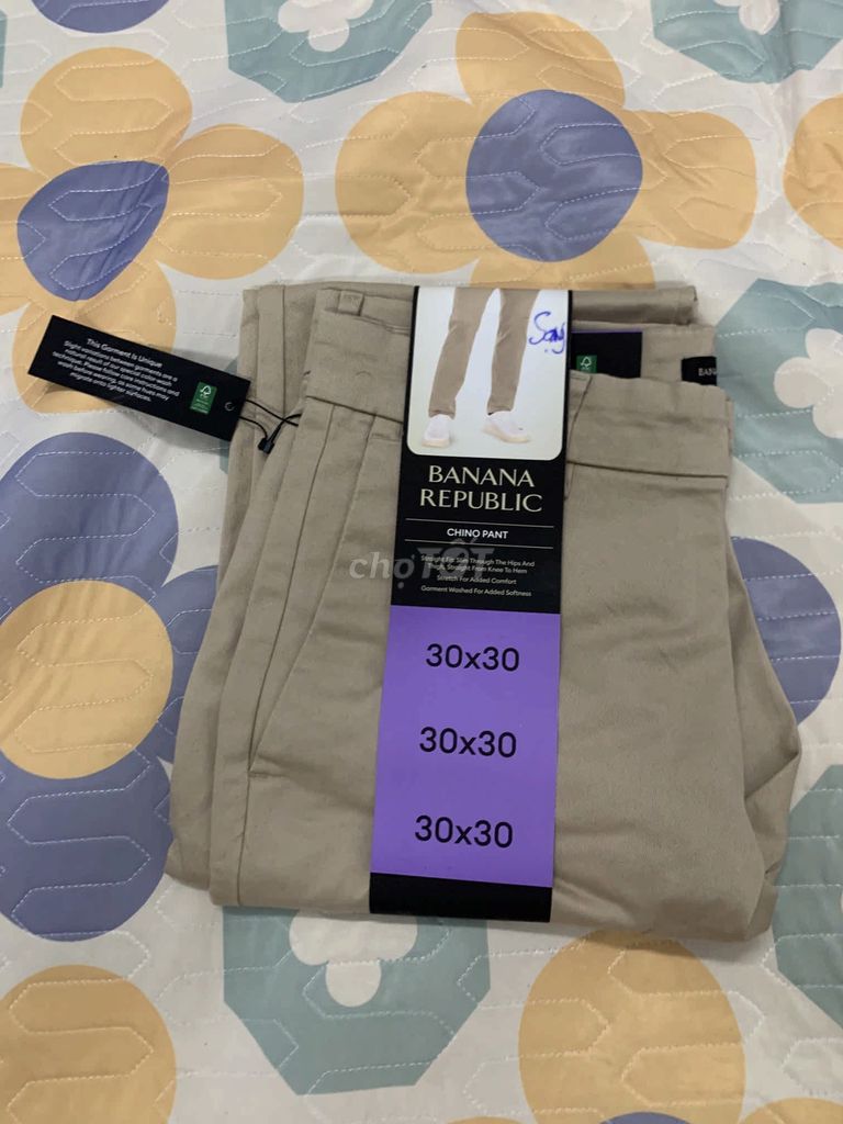 Quần Kaki chính hãng Banana Republic Chico Pant