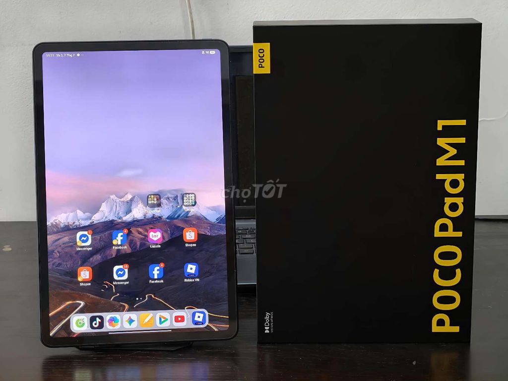 Poco Pad M1 8GB/256GB 12.1 Fulbox BH 18T - Đổi ĐT. Mua bán Máy tính bảng tại Quận Bình Tân Tp Hồ Chí Minh được đăng bởi Nguyễn Trần hình 1