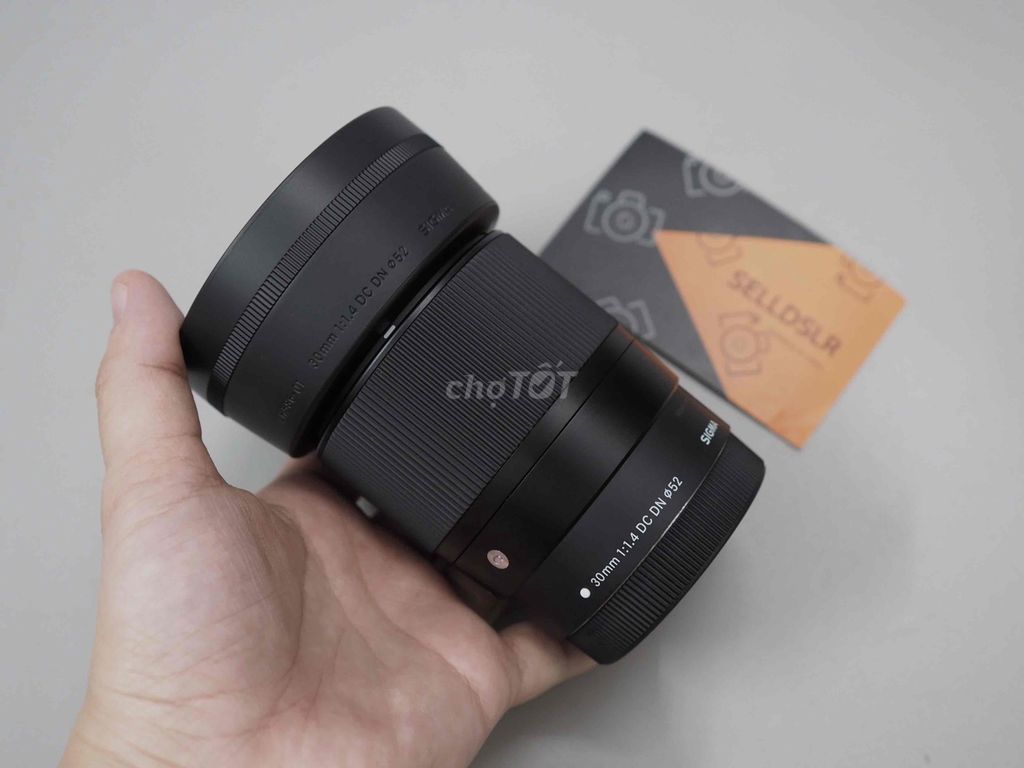 Sigma 30mm F1.4 DC DN ( ngàm M canon ) mới keng. Mua bán Máy ảnh, Máy quay tại Quận 3 Tp Hồ Chí Minh được đăng bởi Lộc hình 1