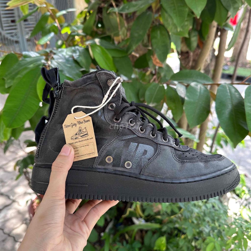 Giày thể thao Nike SF Air Force 1 High 42 Đen. Mua bán Giày dép tại Quận Thanh Khê Đà Nẵng được đăng bởi Hoàng My hình 1
