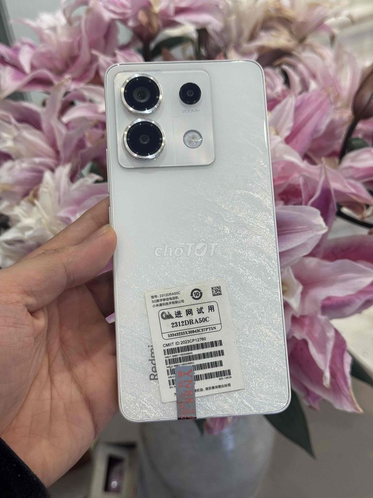 Redmi Note 13 Pro 5G 16GB/512GB Trắng CÓ COD. Mua bán Điện thoại tại Quận Hoàng Mai Hà Nội được đăng bởi Gia Vinh hình 1
