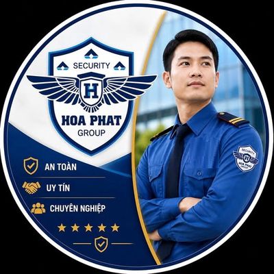 bảo vệ Tập Đoàn Hòa Phát logo