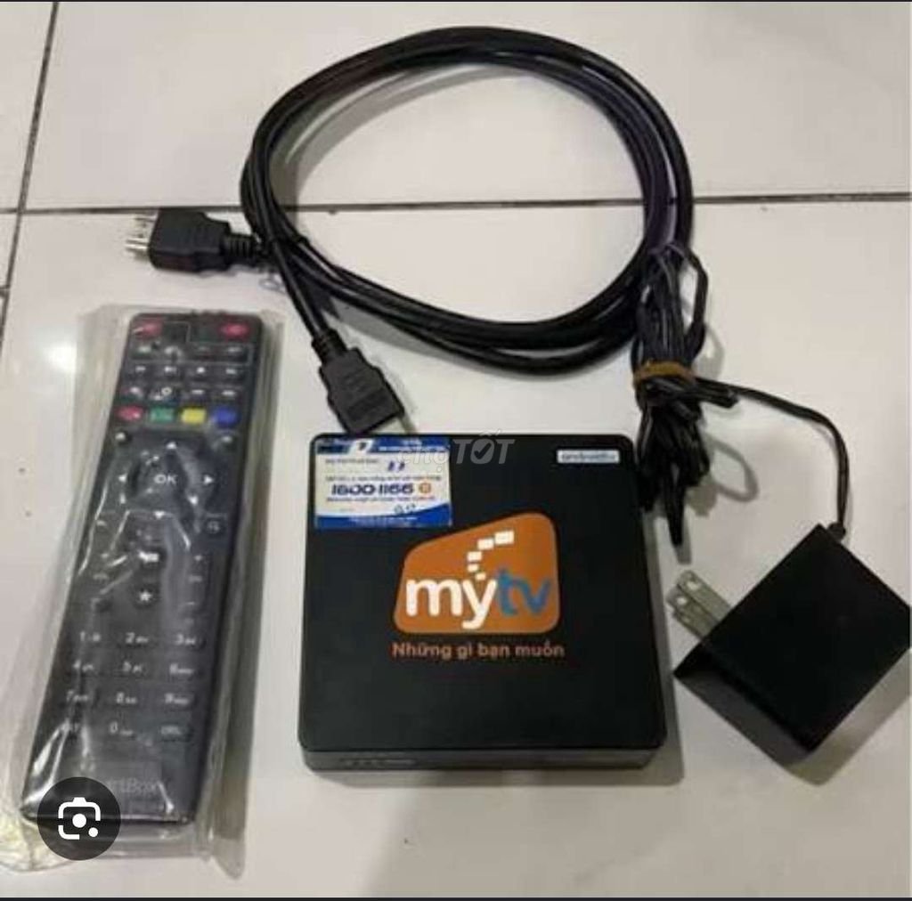 Đầu thu TV Box MyTV Đen. Mua bán Tivi, Âm thanh tại Quận Hoàng Mai Hà Nội được đăng bởi Nguyễn Phúc hình 1