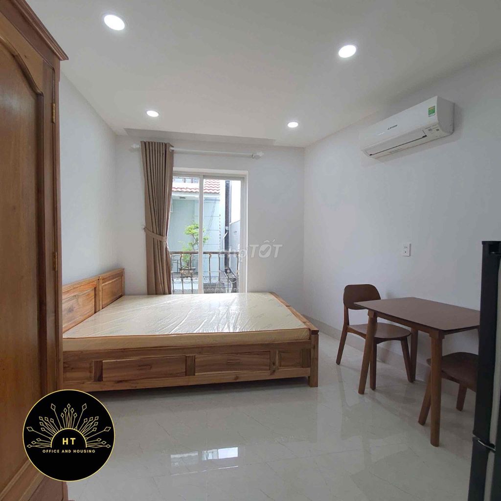 🌷🌸Phòng Studio Ban Công 35m2🌱🍀Full Nội Thất🌴🌸Ngay Chợ Bà Chiểu🌱🌴