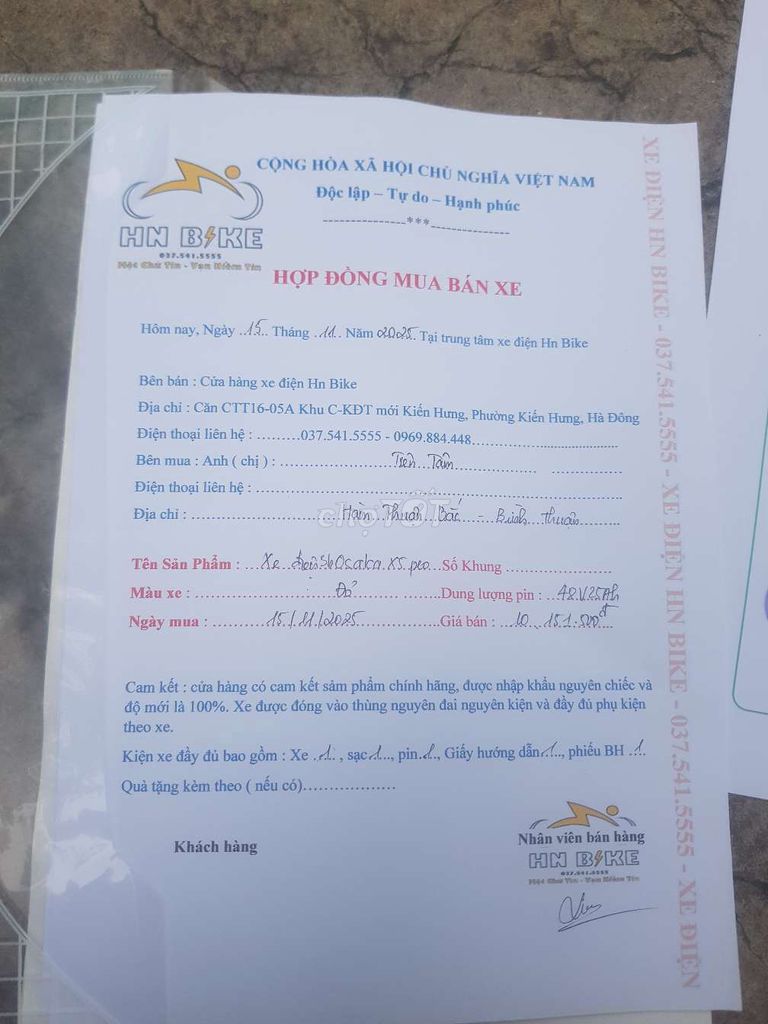 Xe 3 bánh. Mua bán Phương tiện khác tại Quận 7 Tp Hồ Chí Minh được đăng bởi Nguyễn TD hình 1