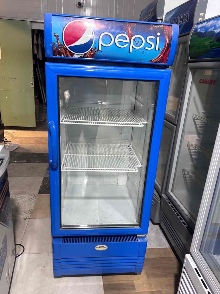 tủ mát pepsi 200 lít ko đóng tuyết