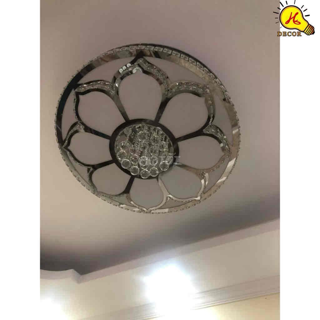 Đèn ốp trần Pha lê Bạc. Mua bán Đèn tại Quận Bình Tân Tp Hồ Chí Minh được đăng bởi Mai  hình 1