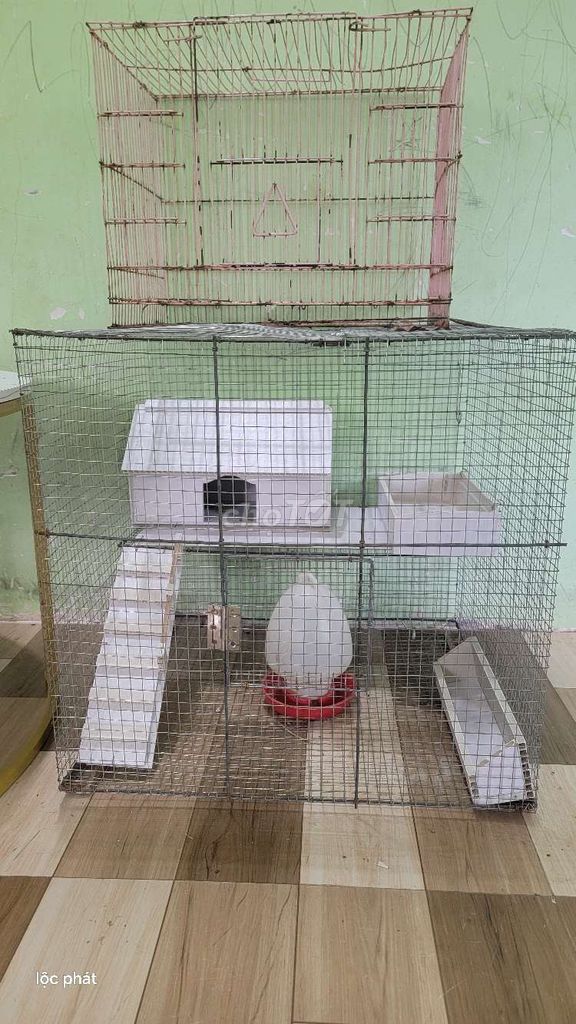Chuồng gà Kim loại Xám. Mua bán Phụ kiện, Thức ăn, Dịch vụ tại Huyện Đất Đỏ Bà Rịa - Vũng Tàu được đăng bởi lộc phạm  hình 1
