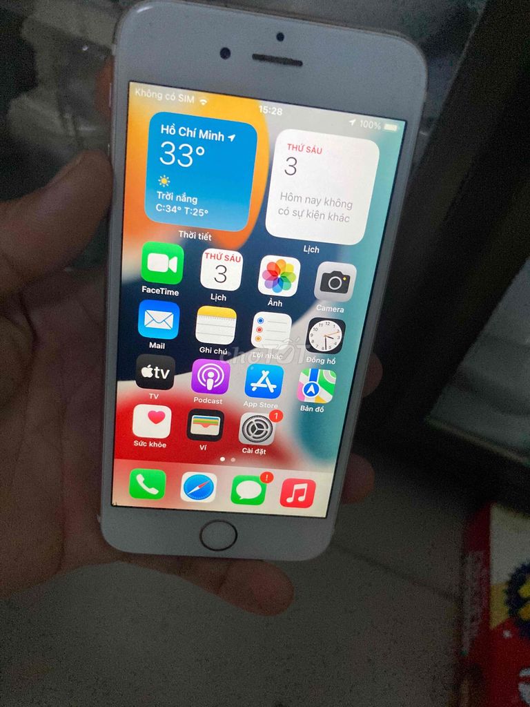 iPhone 6s full vân tay nghe gọi tốt iCloud sạch. Mua bán Điện thoại tại Huyện Hóc Môn Tp Hồ Chí Minh được đăng bởi Nguyễn Cường hình 1
