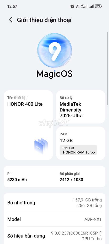 Honor 400 Lite giao lưu. Mua bán Điện thoại tại Quận Ninh Kiều Cần Thơ được đăng bởi vu nguyễn hình 1