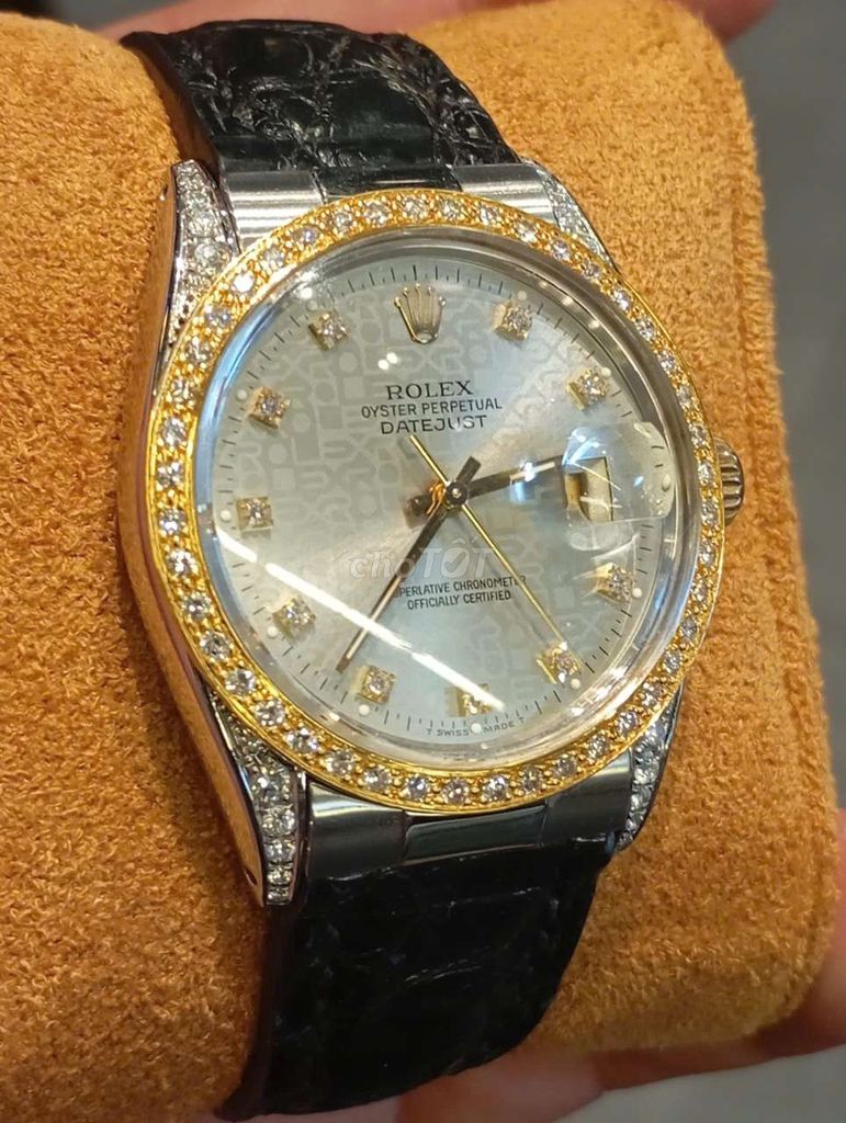 Rolex 16233 Oyster Perpetual Vàng Kim cương. Mua bán Đồng hồ tại Quận 1 Tp Hồ Chí Minh được đăng bởi Phú Đồ Cổ hình 1