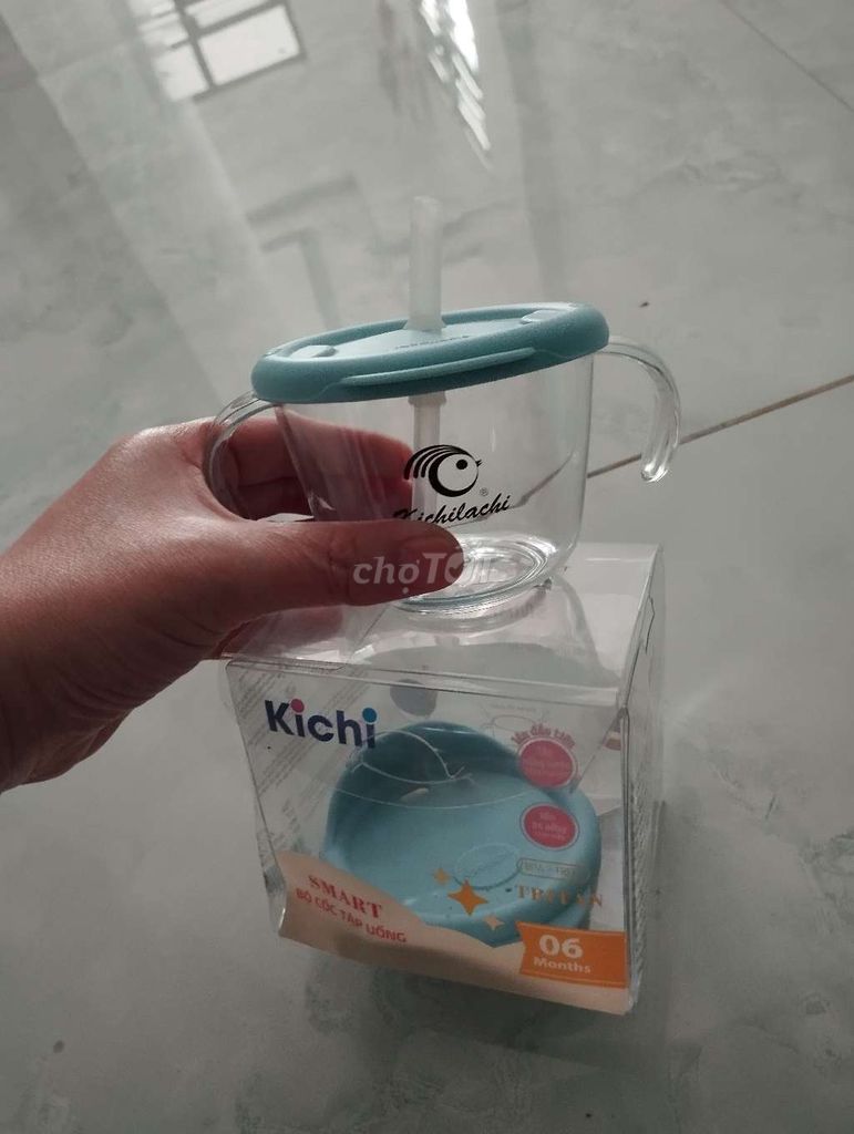 Cốc tập uống Kichi Smart. Mua bán Mẹ và bé tại Thị xã Phú Mỹ Bà Rịa - Vũng Tàu được đăng bởi Thư Ng hình 1