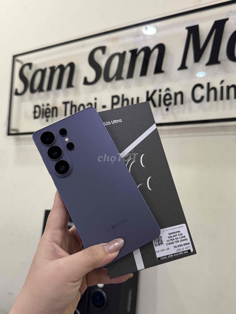 Samsung Galaxy S26 Ultra 256GB Tím. Mua bán Điện thoại tại Quận Tân Bình Tp Hồ Chí Minh được đăng bởi Chuyên Phụ Kiện Điện Thoại Chính Hãng hình 1