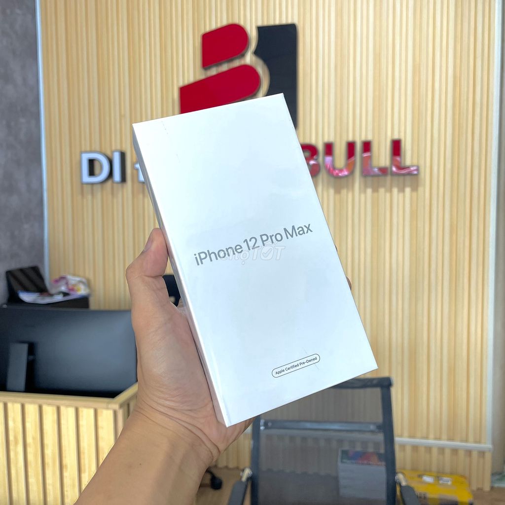 iPhone 12 Pro Max 128GB Quốc tế NewSeal⚡𝗕𝗔𝗡𝗧𝗥𝗔𝗚𝗢𝗣