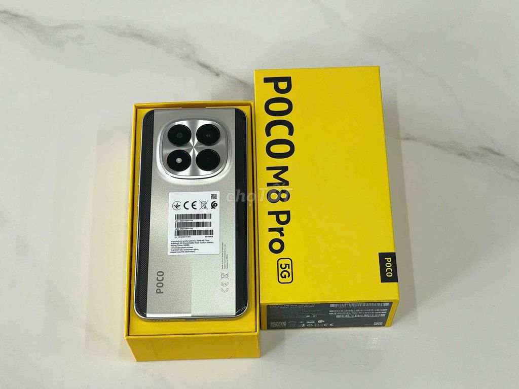 POCO M8 Pro 5G 256G Bạc Mới. Mua bán Điện thoại tại Quận Liên Chiểu Đà Nẵng được đăng bởi Hữu hình 1