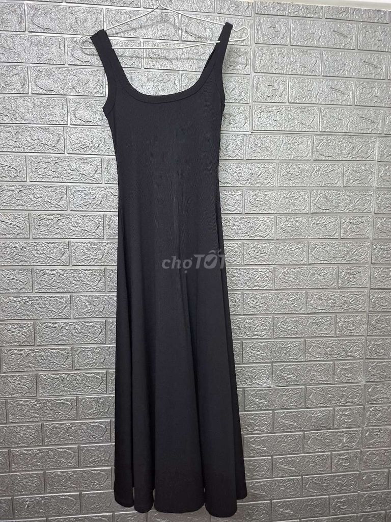 Đầm Nữ MI JOO Thun gân Dài xòe M. Mua bán Quần áo tại Quận 8 Tp Hồ Chí Minh được đăng bởi Thư Quận 8 hình 1