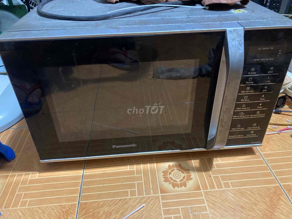 Panasonic Lò vi sóng có nướng Đen, Xám. Mua bán Bếp, lò, đồ điện nhà bếp tại Huyện Thuỷ Nguyên Hải Phòng được đăng bởi Đại Nam hình 1