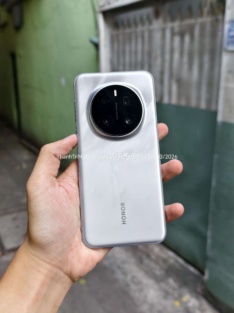 Honor Magic 7 Pro Xám 12/512 QT kèm sạc zin. Mua bán Điện thoại tại Quận Gò Vấp Tp Hồ Chí Minh được đăng bởi Thanh Tri hình 1