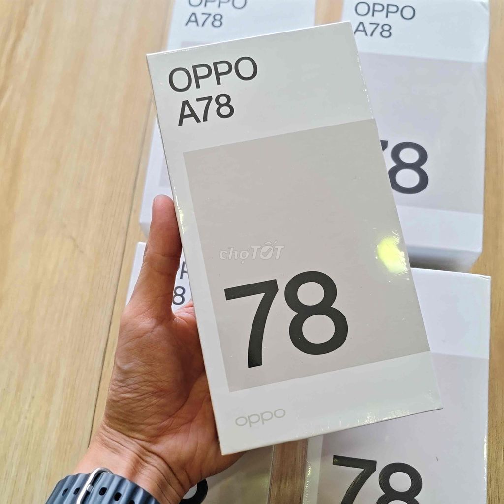 Oppo A78 5G 128GB Đen/Tím/Xanh Newseal. Mua bán Điện thoại tại Quận 1 Tp Hồ Chí Minh được đăng bởi Jassson Nam hình 1