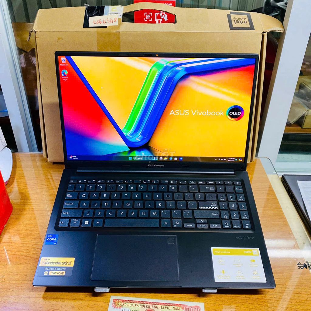 Asus Vivobook OLED A1505VA i5-13500H-16-512G-Win11. Mua bán Laptop tại Quận Ninh Kiều Cần Thơ được đăng bởi Võ Diện hình 1