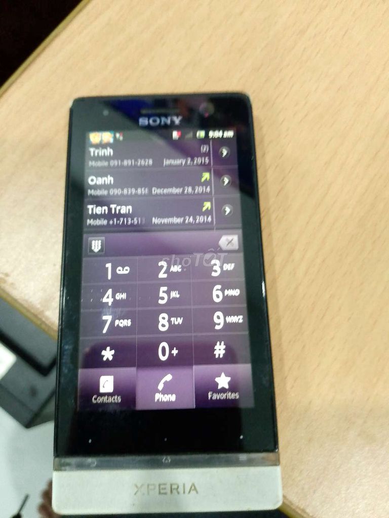 Sony Xperia U Đen trắng Đã qua sử dụng. Mua bán Điện thoại tại Huyện Hóc Môn Tp Hồ Chí Minh được đăng bởi Nguyễn Hữu Thịnh hình 1