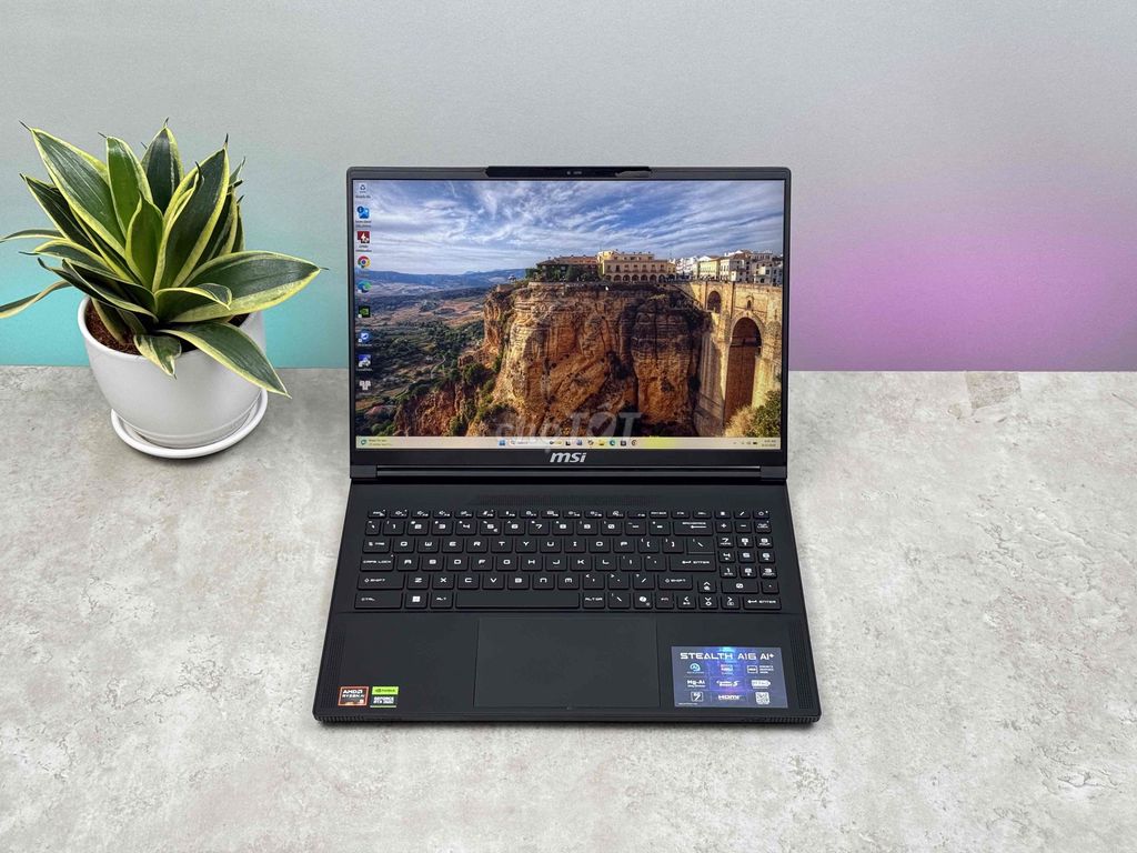 MSI STEALTH A16 Ryzen AI 9 365 32G/1Tb RTX 4070. Mua bán Laptop tại Thành phố Thủ Đức Tp Hồ Chí Minh được đăng bởi Đức Tính Zcomputer Thủ Đức hình 1