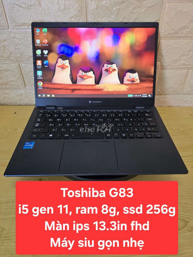 Toshiba G83 i5 Gen 11 13.3 inch 8GB/256GB SSD. Mua bán Laptop tại Thị xã Tân Châu An Giang được đăng bởi Phong hình 1