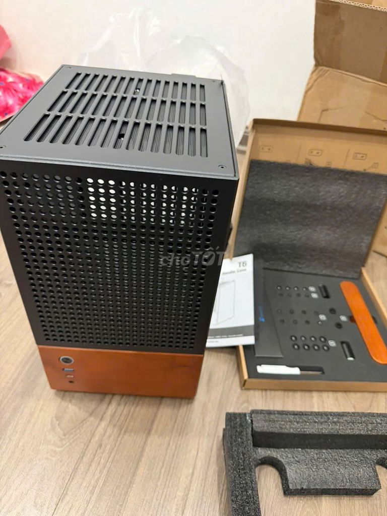 Vỏ Case JONSBO T6 (Đen / Nâu). Mua bán Linh kiện (RAM, Card...) tại Quận Thanh Khê Đà Nẵng được đăng bởi Hoàng Dương hình 1