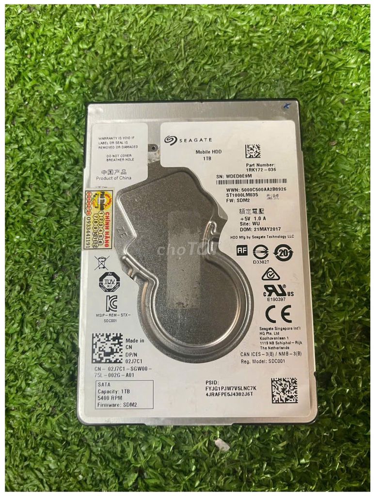 Ổ cứng HDD Seagate 1TB SATA HƯ. Mua bán Linh kiện (RAM, Card...) tại Thành phố Thủ Đức Tp Hồ Chí Minh được đăng bởi Cũ Giá Rẻ hình 1