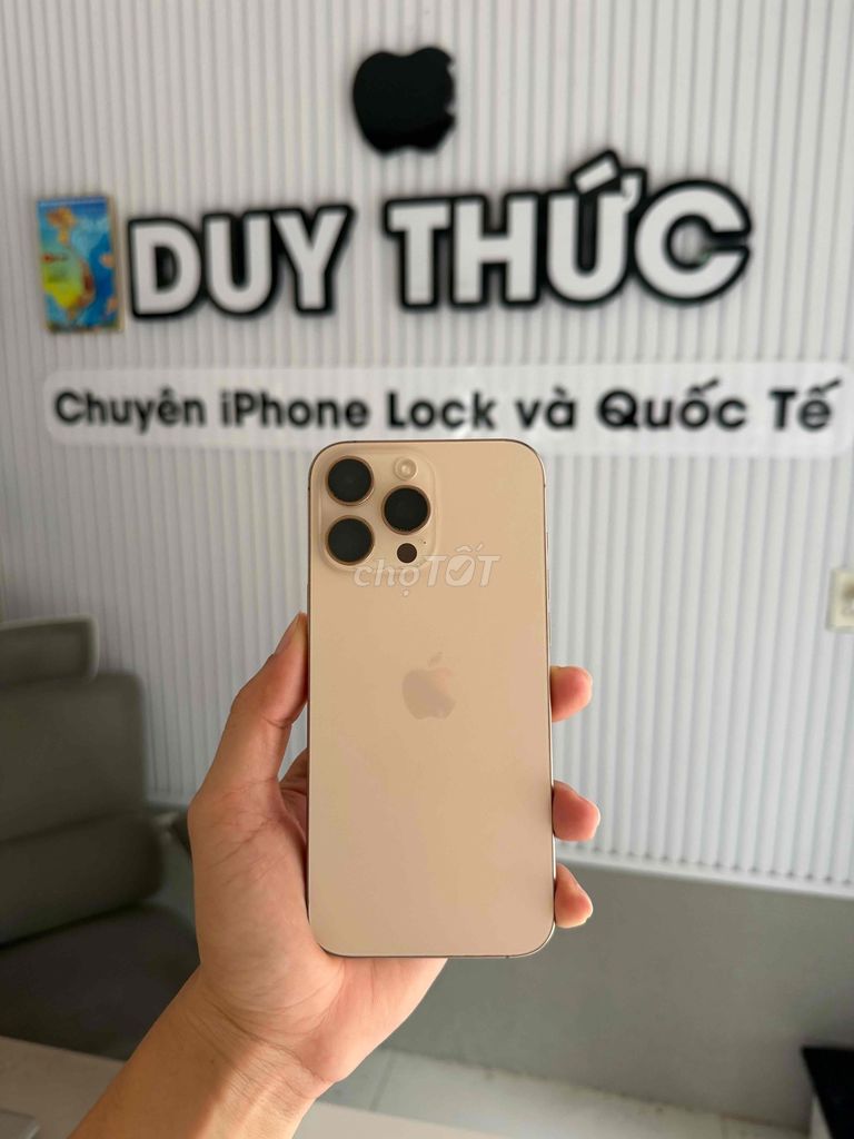 Apple iPhone 16 Pro Max 256GB Vàng Mỹ pin 93% đẹp. Mua bán Điện thoại tại Quận Ninh Kiều Cần Thơ được đăng bởi Duy Thức chuyên iphone Lock Cần Thơ hình 1