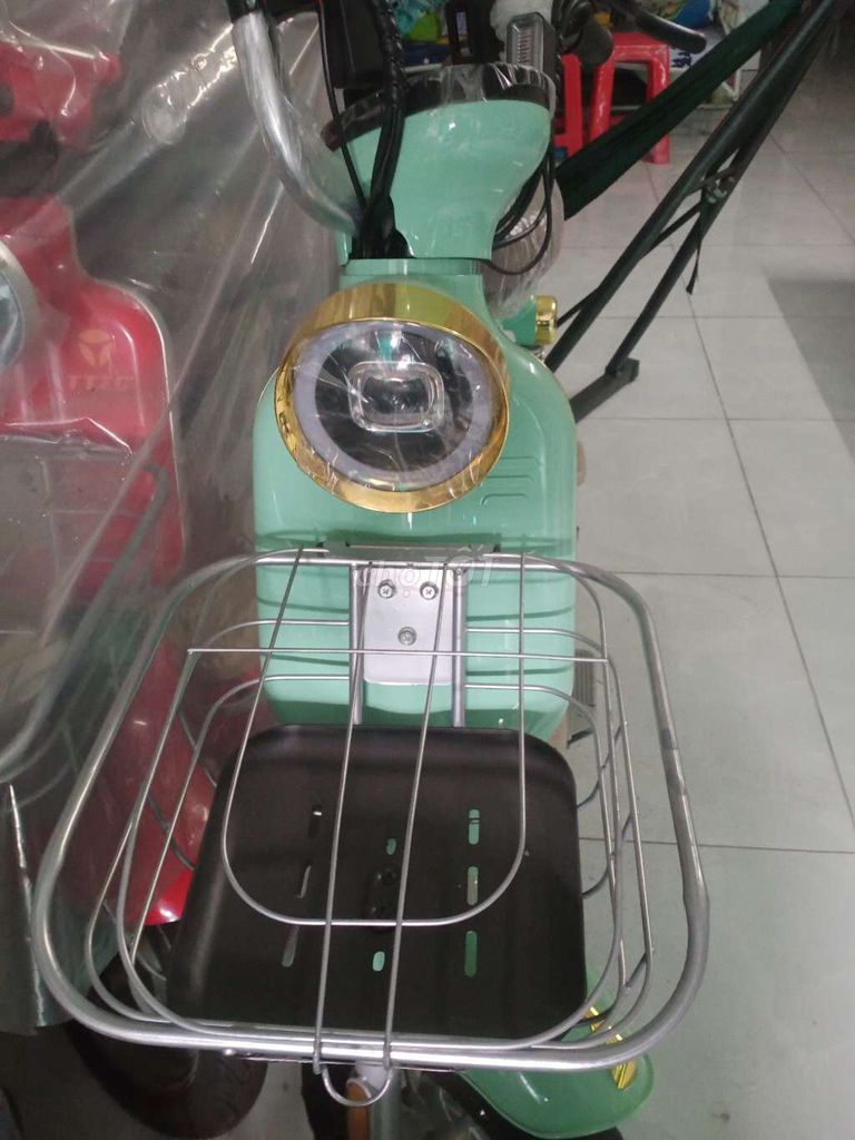 Xe đạp điện Moka giá học sinh. Mua bán Xe điện tại Huyện Hóc Môn Tp Hồ Chí Minh được đăng bởi Xe Điện Lam Anh hình 3