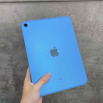 Ipad Gen 10 5G Blue 64G Đẹp Keng Pin 100% sạc 4l