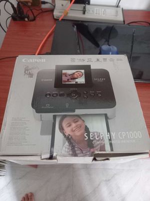 Máy in canon selphy cp1000 kèm 2 băng mực. Mua bán Đồ dùng văn phòng tại Huyện Buôn Đôn Đắk Lắk được đăng bởi hưng