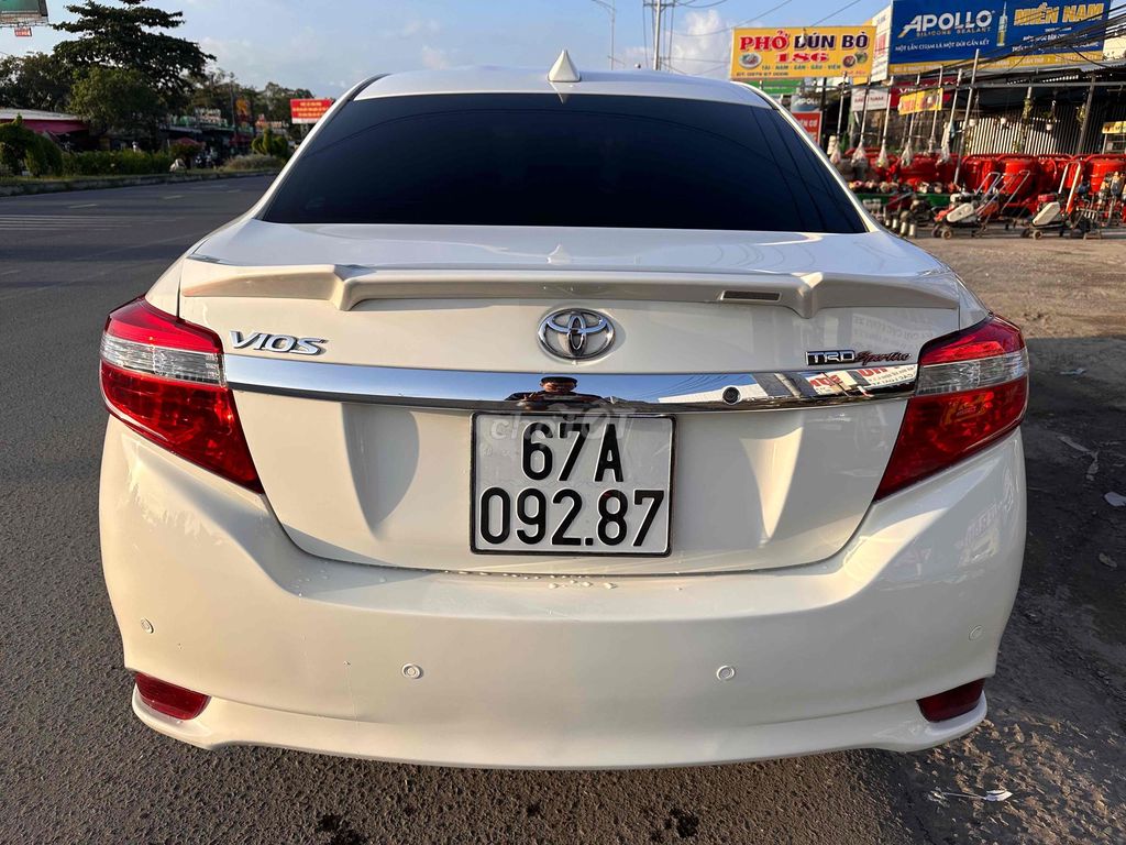 Toyota Vios TRD 2017 1.5 AT Trắng. Mua bán Ô tô tại Quận Cái Răng Cần Thơ được đăng bởi ÔTÔ PHÚC SƠN  TP CẦn Thơ  hình 3