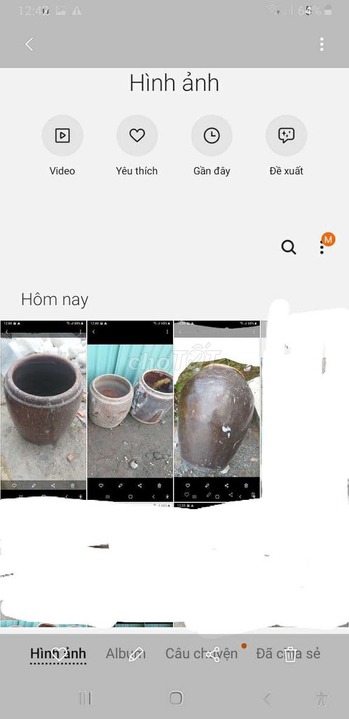Lũ sành trang trí nhà cửa màu Nâu 4 cái