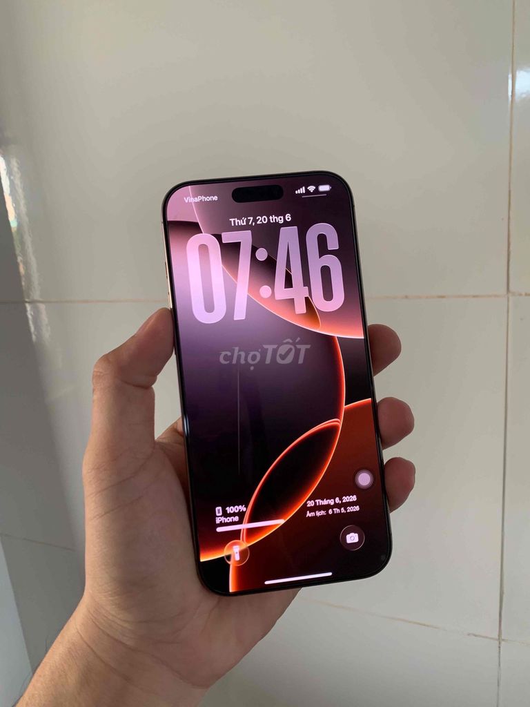 Apple iPhone 16 Pro Max 256GB Desert 89%. Mua bán Điện thoại tại Thành phố Bạc Liêu Bạc Liêu được đăng bởi Trường hình 1
