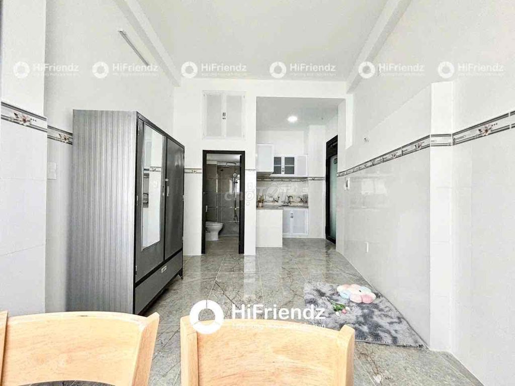 trống lại chdv - full nội thất - bancol - 30m2